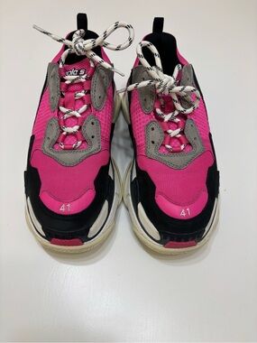 Balenciaga Triple S Sneakers - Pink Multi 🩷🖤